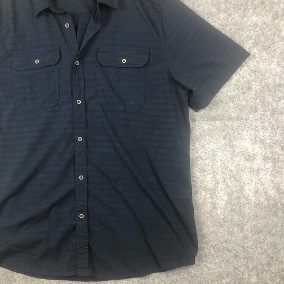 Gerry Camp Shirt Adult Extra Large Polyester Short Sleeve Button Up Outdoor Mens - Picture 3 of 12